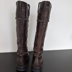 Frye Shirley Artisan Boot Grey Charcoal Size 9